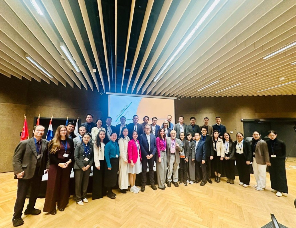 ສທຄ ໄດ້ເຂົ້າຮ່ວມກອງປະຊຸມສໍາມະນາ ແລະ ກອງປະຊຸມປະຈໍາປີຄັ້ງທໍາອິດ ຂອງໂຄງການ MICRO4ASIA